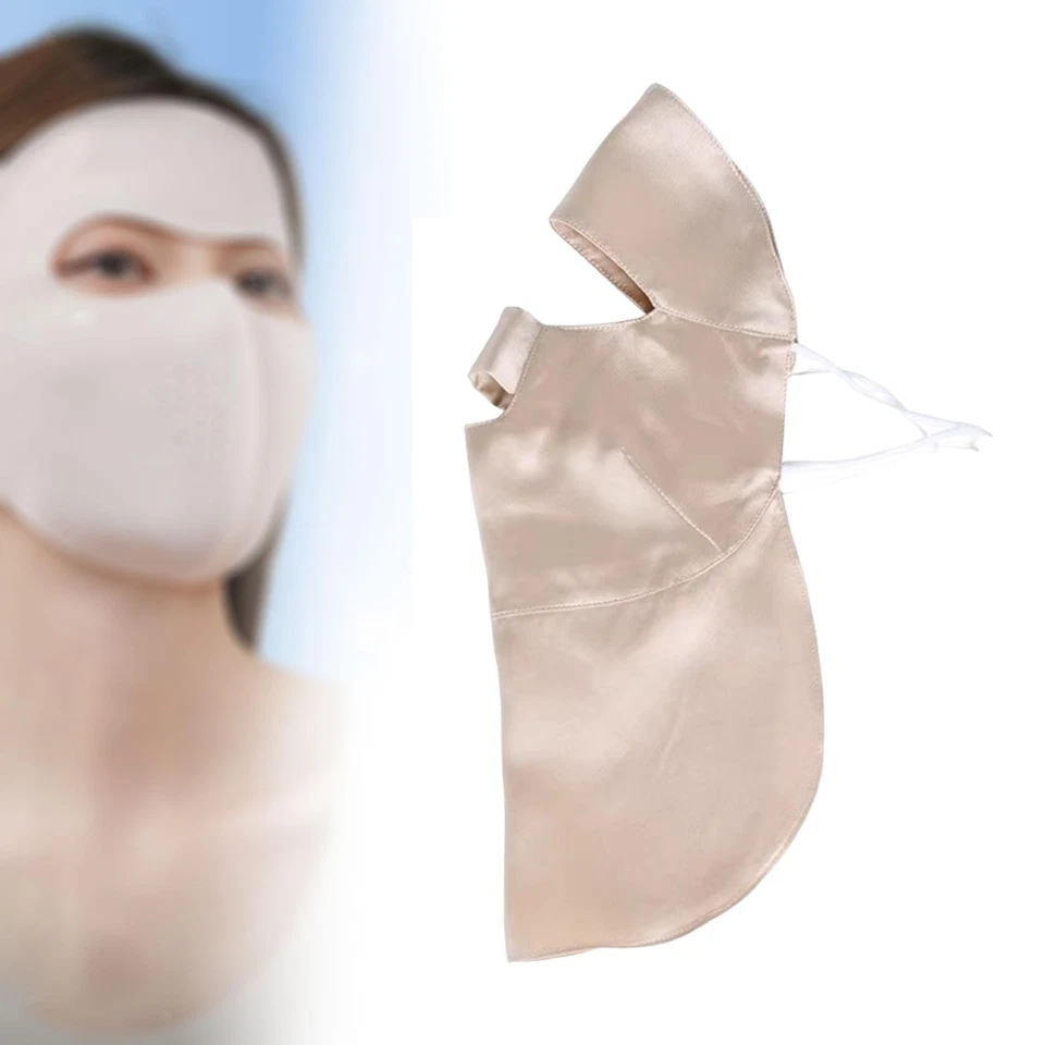 Máscara facial para mujer protección solar versátil ergonómica cómoda cubierta transpirable Foto 1 de 1