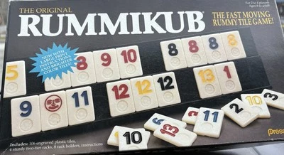 Vintage Rummikub Game by Pressman - 1990 Edition - Complete! Ages 8+ - Image 1 of 4