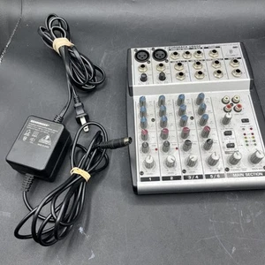 Behringer Eurorack UB802 8-Input 2-Bus Mixer w Power supply - 2 CH Phantom Power - Picture 1 of 6