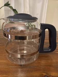 Schott Duran Megahome Glas 4 L 4 Qt Destillier Karaffe Wasserkocher Krug Deckel Germany - Bild 1 von 13