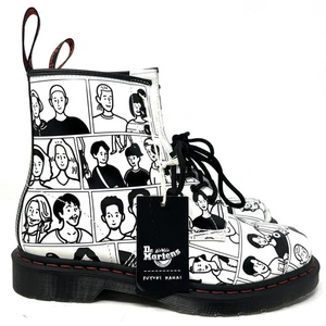 Doc Dr. Martens 1460 For Pride Fuyuki Kanai Lederstiefel Größe Herren 8 / Damen 9 - Bild 1 von 4