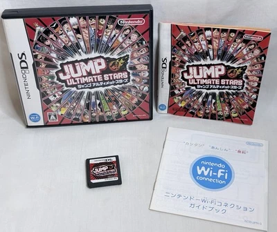 Jump Ultimate Stars (DS) completo con manual probado y funcionando (JPN) sin región Foto 1 de 4