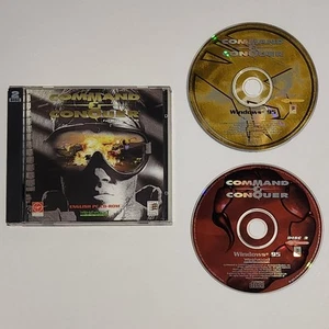 Command & Conquer Original PC Game - Very Good Condtion - CD Case And Both Discs - Picture 1 of 7