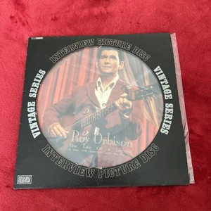 Roy Orbison 12"  Color Interview Picture Disc with Original Cover-THE LIFE OF A - Picture 1 of 5