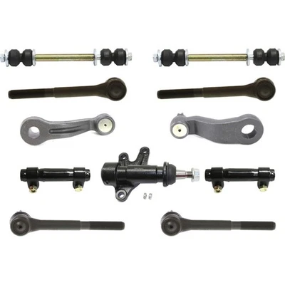 Tie Rod End Kit For 93-99 Chevrolet K1500 K1500 Suburban Front 11pc - Imagem 1 de 4