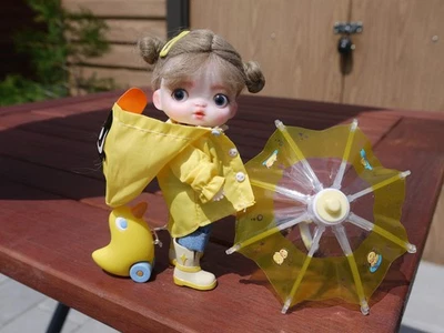 11 Künstlerpuppe Ente Custom Ob11❤️KLEINE LIEBCHEN❤️Unikat OOAK Handmade - Bild 1 von 4