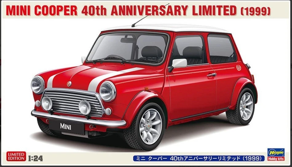 Hasegawa MINI COOPER 40 1999 KIT 1:24 - Immagine 1 di 1