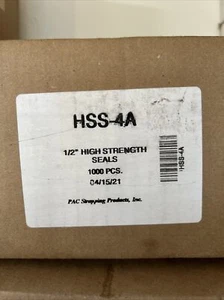 Approx. 1000 pcs. PAC 1/2”High Strength Seals Metal HSS-4-A New - Picture 1 of 2