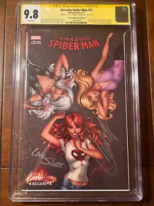 INCREÍBLE SPIDER-MAN #25 5/17 CGC 9.8 JSCOTTCAMPBELL.COM B SS CAMPBELL ¡BONITO! - Imagen 1 de 4