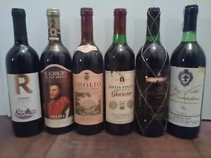 12x Weine Bordeaux Medoc , Burgund / Premier cru , Chianti, Rioja 1980 bis 2020 - Bild 1 von 7