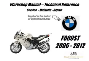 BMW F800ST F800 ST Service Repair Workshop Manual USB 2006 - 2012 - Picture 1 of 11