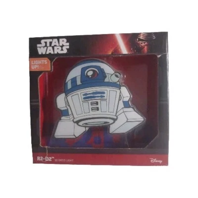 Star Wars R2-D2 Luz 3D Deco Mini Tamaño LED Luz Nocturna Foto 1 de 4