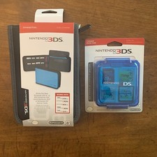 Nintendo 3DS Cases Universal Folio Compact Game Case Gaming Black Blue New