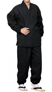 [Kyoetsu] Samue for winter padded pongee-style fabric fleece lining size - Picture 1 of 1