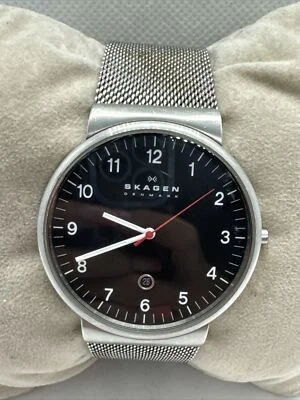 Мужские кварцевые часы Skagen Ancher SKW6051 с сеткой из нержавеющей стали аналоговый циферблат AEA189 - Изображение 1 из 4