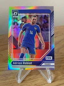Adrien Rabiot HOLO 2024-25 Panini Donruss Soccer OPTIC PRIZM 39 SP France Silver - Picture 1 of 2