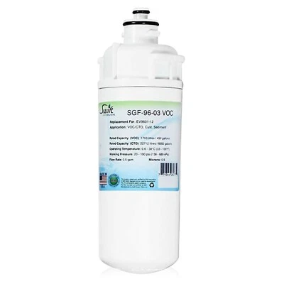 Swift Green SGF-96-03 VOC Replacement water filter for Everpure EV9601-12 - Image 1 of 4