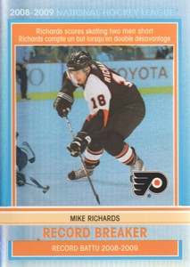 2009-10 O-Pee-Chee Record Breaker #RB10 Mike Richards