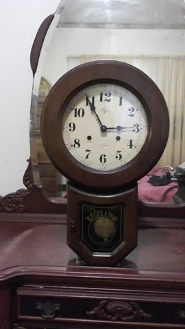 Elgin Regulator Wind Up 31 Day Wall Clock Cover