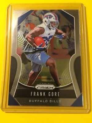 🔥🔥2019 PRIZM FRANK GORE Base #8  Buffalo Bills - Image 1 of 2