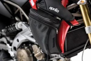 Bolsillos laterales originales para tapa depósito Aprilia Dorsoduro 750/900/1200 - Imagen 1 de 6
