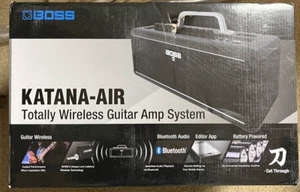 Boss Katana AIR Guitar Amplifier Bundle with Instrument Cable and Picks - Picture 1 of 5