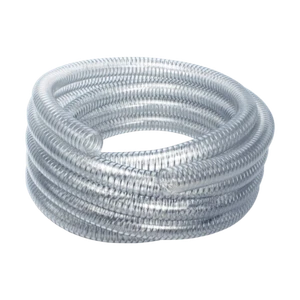 Saug- & Druckschlauch mit Metall-Spirale - Meterware - Bild 1 von 12