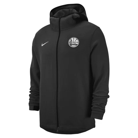 [940876-010] Nike Mens NBA Golden State Warriors Full Zip Cover