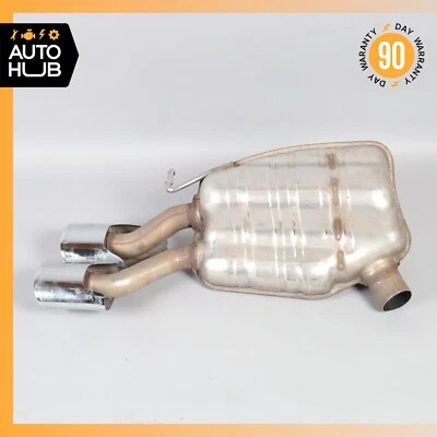 06-11 Mercedes W219 CLS55 AMG Silenciador de escape lado del conductor izquierdo puntas dobles OEM Foto 1 de 4