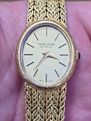 Reloj Favre Leuba oro macizo 18k Foto 1 de 4