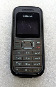 TELEFONO CELLULARE NOKIA 1208 CLASSIC GRIGIO 2G BLOCCATO SU TESCO - FACILE UTILIZZO RETRÒ #D25 - Foto 1 di 4