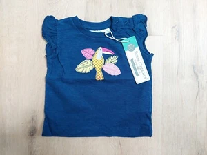 Blau Stickerei Tukan von Sense Organics, Gr. 3-6M / 62-68 cm (NEU) - Bild 1 von 4