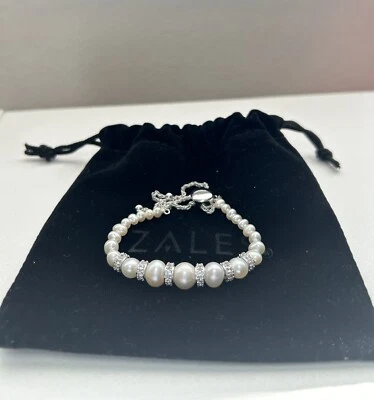 Bolo Style Pearl Bracelet - Image 1 of 4