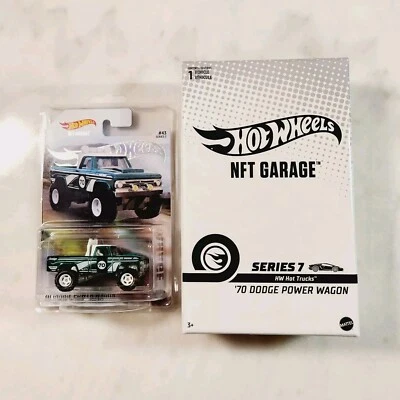 2023 Hot Wheels NFTH Garage Series 7 '70 Dodge Power Wagon New With Box - Image 1 of 3