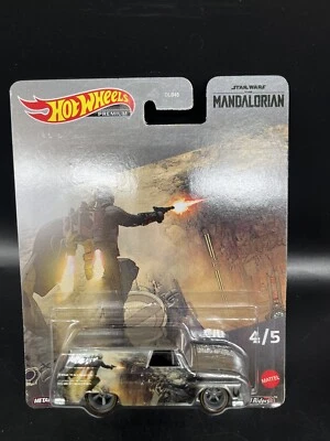 Camiones Hot Wheels Star Wars The Mandalorian 1964 GMC Panel Die Cast Real Riders Foto 1 de 3