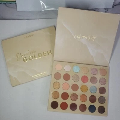 ColourPop XL 30-Pan Eyeshadow Palette ~ YOU'RE GOLDEN ~ Beautiful Colors NWB - Image 1 of 4
