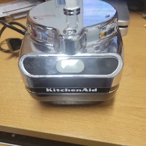 KitchenAid Chef’s Chopper KFC3100 Food Processor Part Chrome Base Motor Only - Picture 1 of 3