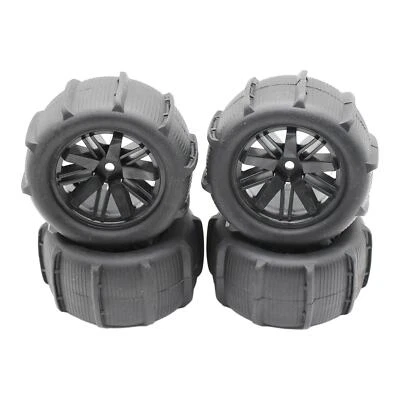 4 Stück 1/14 RC-Car-Reifen 12 mm Sechskant-Zubehör für Wltoys 124007 124008 - Bild 1 von 4