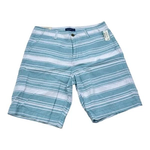 Aeropostale Men's Shorts Size 33 Plaid Bermuda Flat Front Cotton Shorts. - Picture 1 of 4