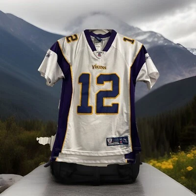 Camisa Jersey Reebok On Field Minnesota Vikings Percy Harvin #12 - Juvenil Talla M Foto 1 de 4