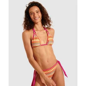 Banana Moon Atoa Liko Sima Chevron Padded Triangle Bikini Set - Picture 1 of 5