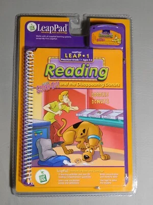 LeapPad 1 Reading: Scoby-Doo and the Disappearing Donuts Book w/ Cartridge - Image 1 of 3