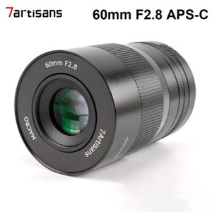 7Artisans 60mm F2.8 APS-C MF Macro Lens For Fuji X Canon EOS-M Sony E M4/3 Mount
