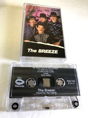 The Breeze Yours For The Taking cassette Tape 1992 Our Records Country Rare Used - Image 1 of 2