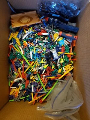 Enorme Lote KNEX 11 libras Ruedas Conectores Varillas Piezas Manuales Montaña rusa Foto 1 de 4