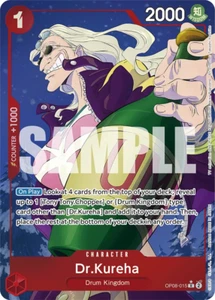 One Piece Two Legends Dr.Kureha Alt Art OP08-015 NM english - Picture 1 of 1