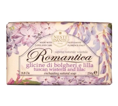Nesti Dante ROMANTICA Nat. Seife Tusc. Wisteria & Lilac 250 g
