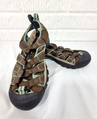 Sandalias Keen Newport H2 para mujer talla 6 marrón impermeables senderismo punta cerrada Foto 1 de 4