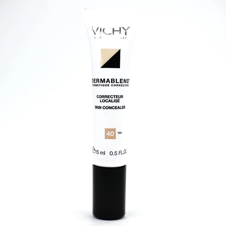 Corrector de piel Vichy Dermablend ~ 40 bronceado ~ 0,5 OZ (nuevo/sin caja) *descontinuado* Foto 1 de 3