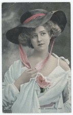 Tragic Stage Actress Gabrielle Ray Vintage National Series Color Postcard